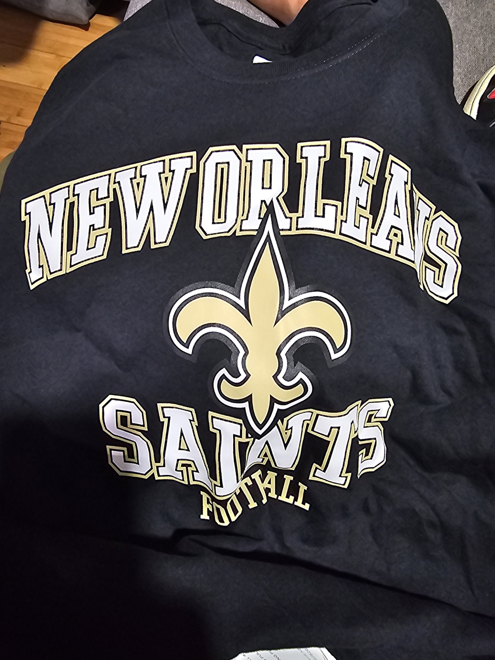 New Orleans Saints Black & Gold Shirt
